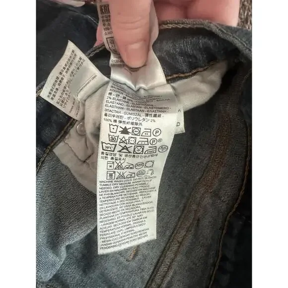 Levi's 505 Men's Blue Denim Jeans W36 L32 - Picture 2 of 5